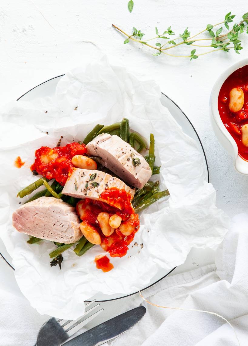 Schweinefilet im Päckchen