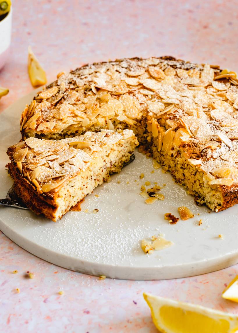 Zitronen-Mandel-Kuchen ohne Mehl