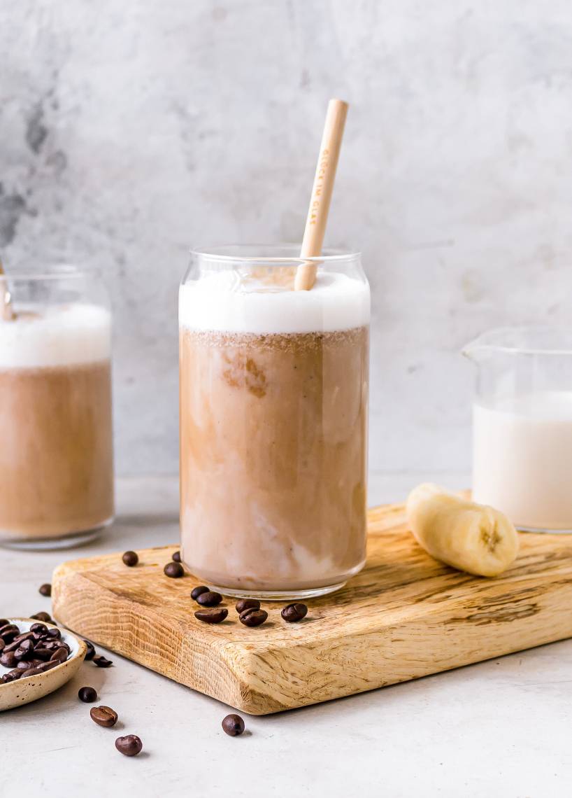 Frozen Banana Latte