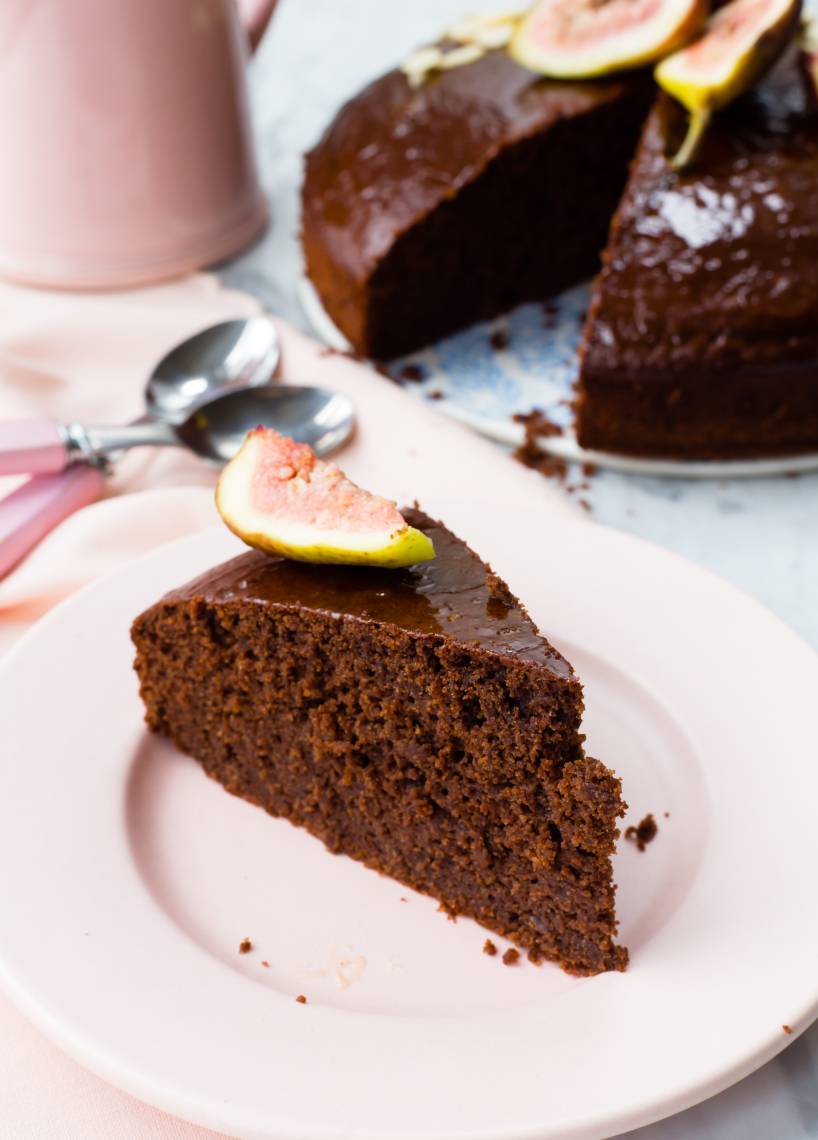 Schokoladenkuchen, vegan & glutenfrei