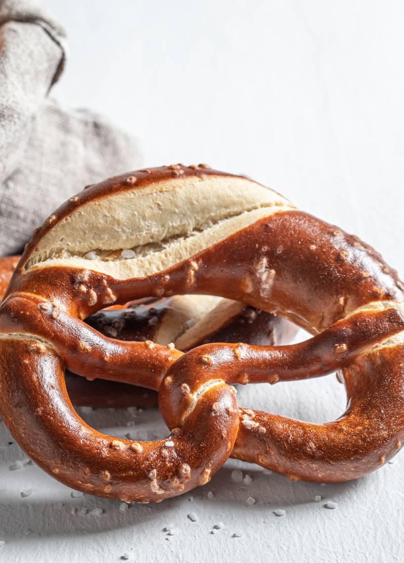 Brezeln mit Sauerteig