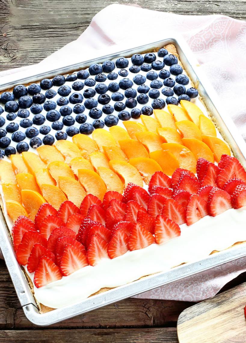 Dreierlei Blechkuchen mit Mascarpone