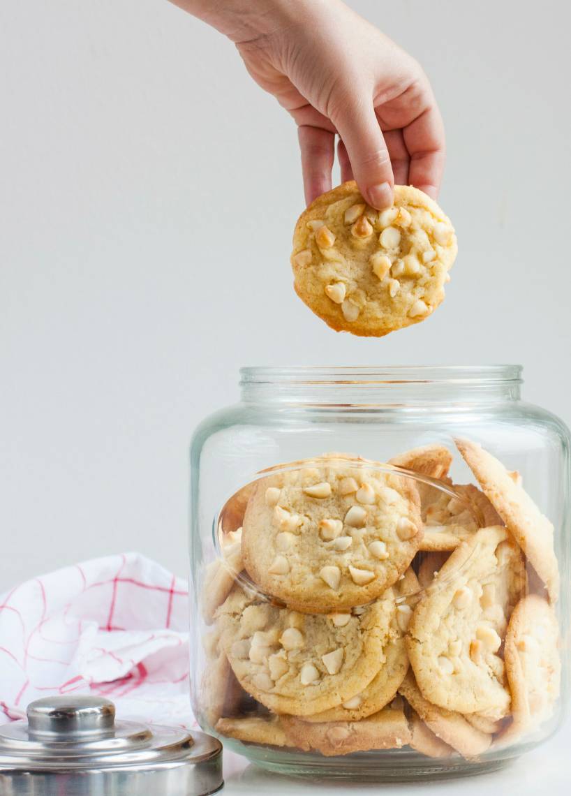 Macadamia-Cookies wie von Subway