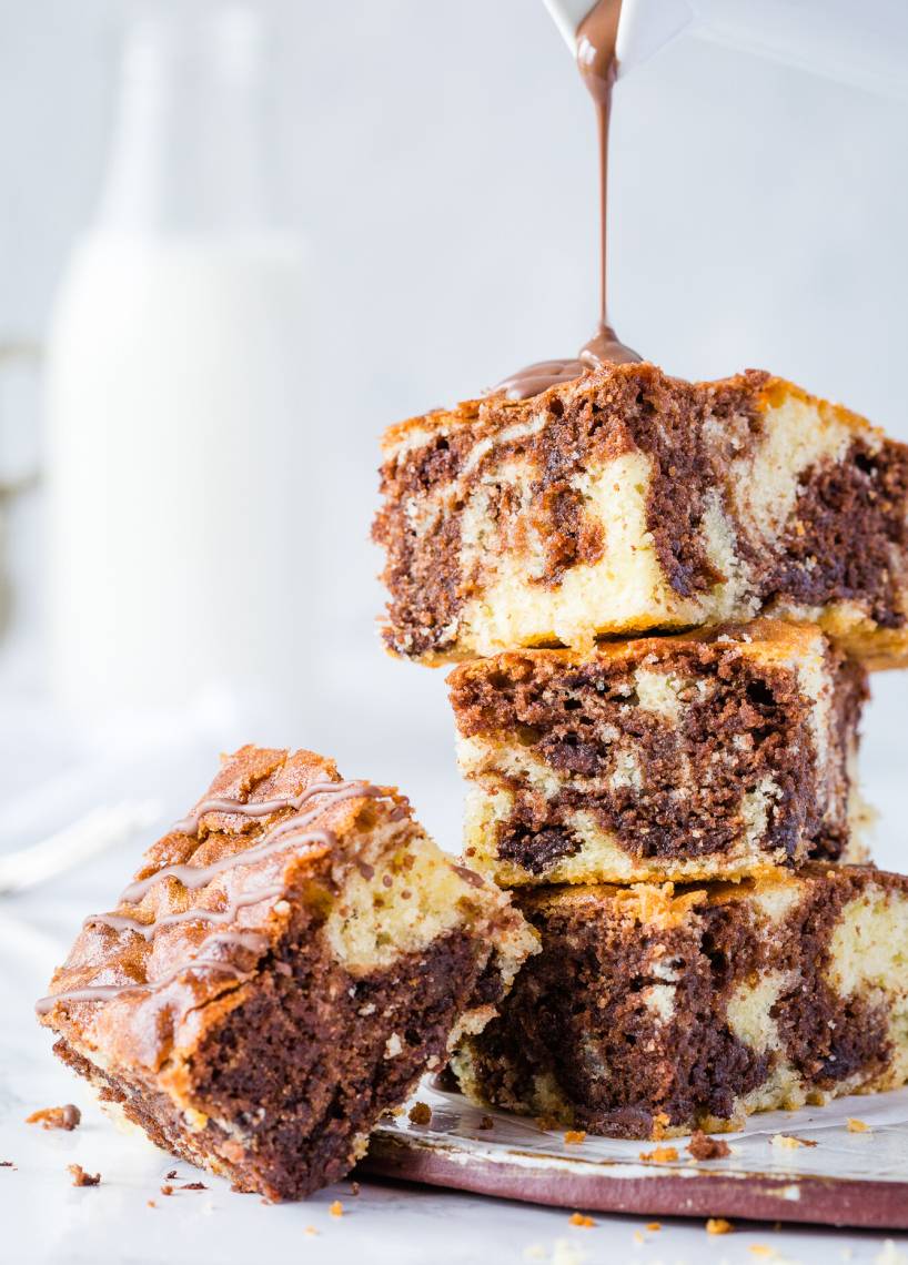 Marmorkuchen vom Blech