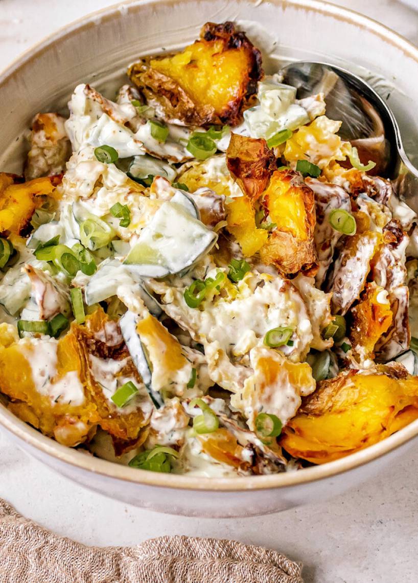 Smashed Potato Salat