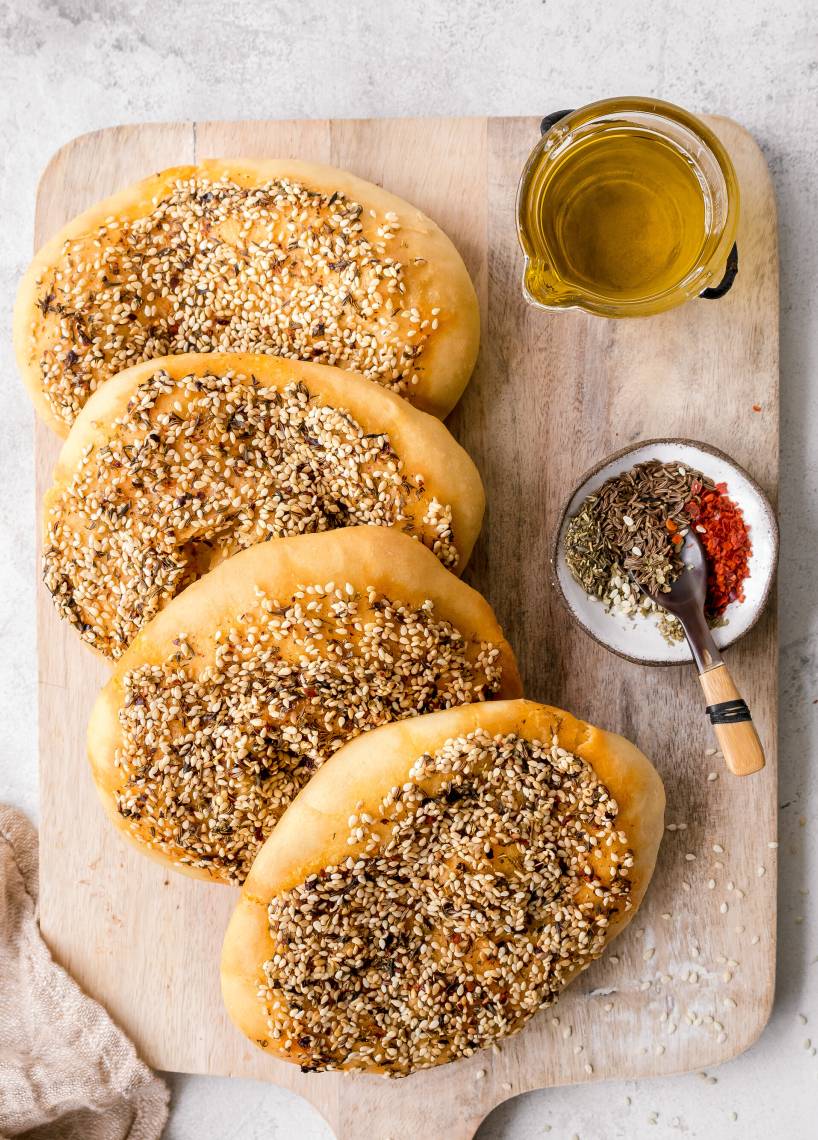 Fladenbrot Manakish