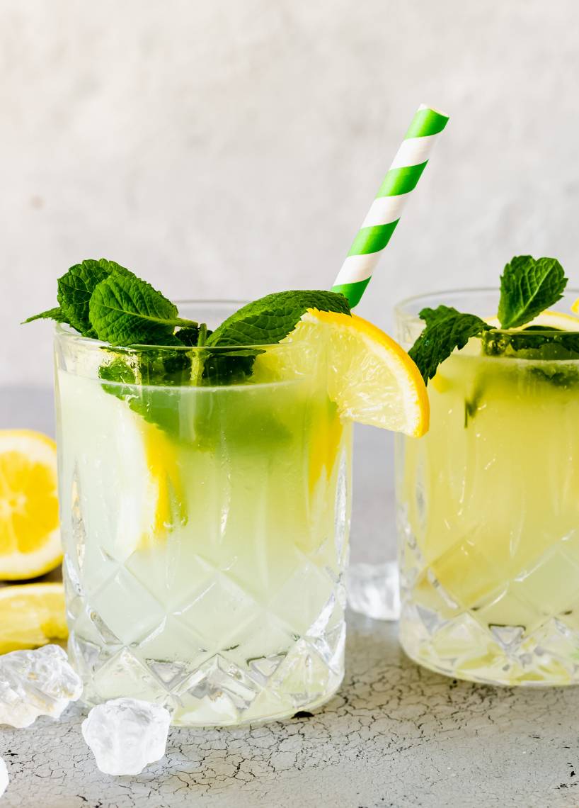Frische Zitronenlimonade