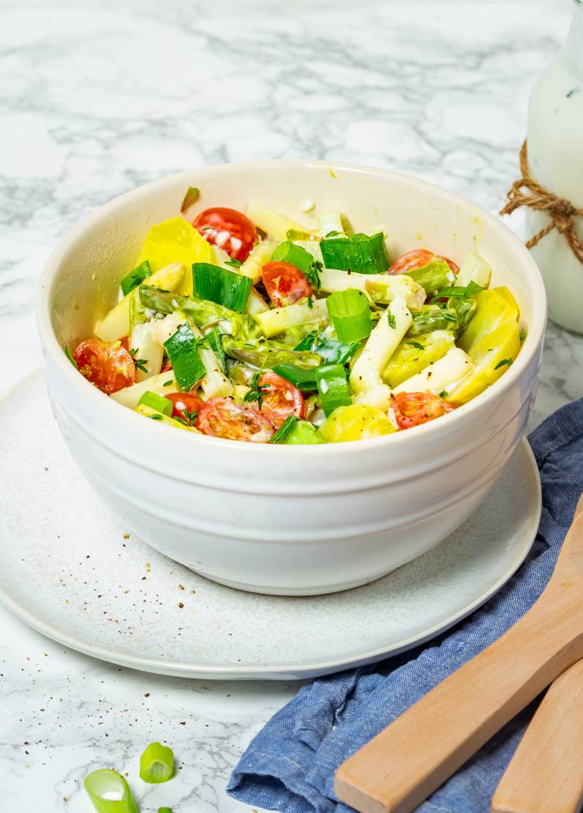 Spargel-Kartoffelsalat Sylter Art