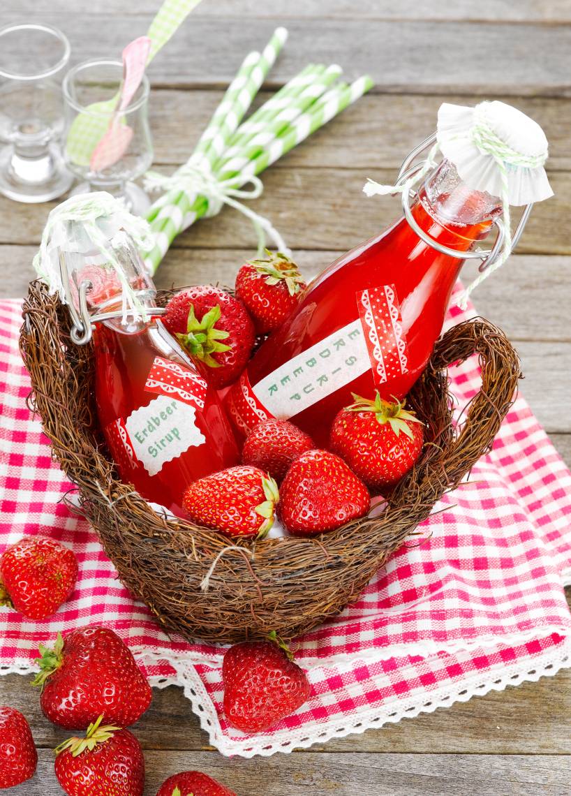 Erdbeersirup