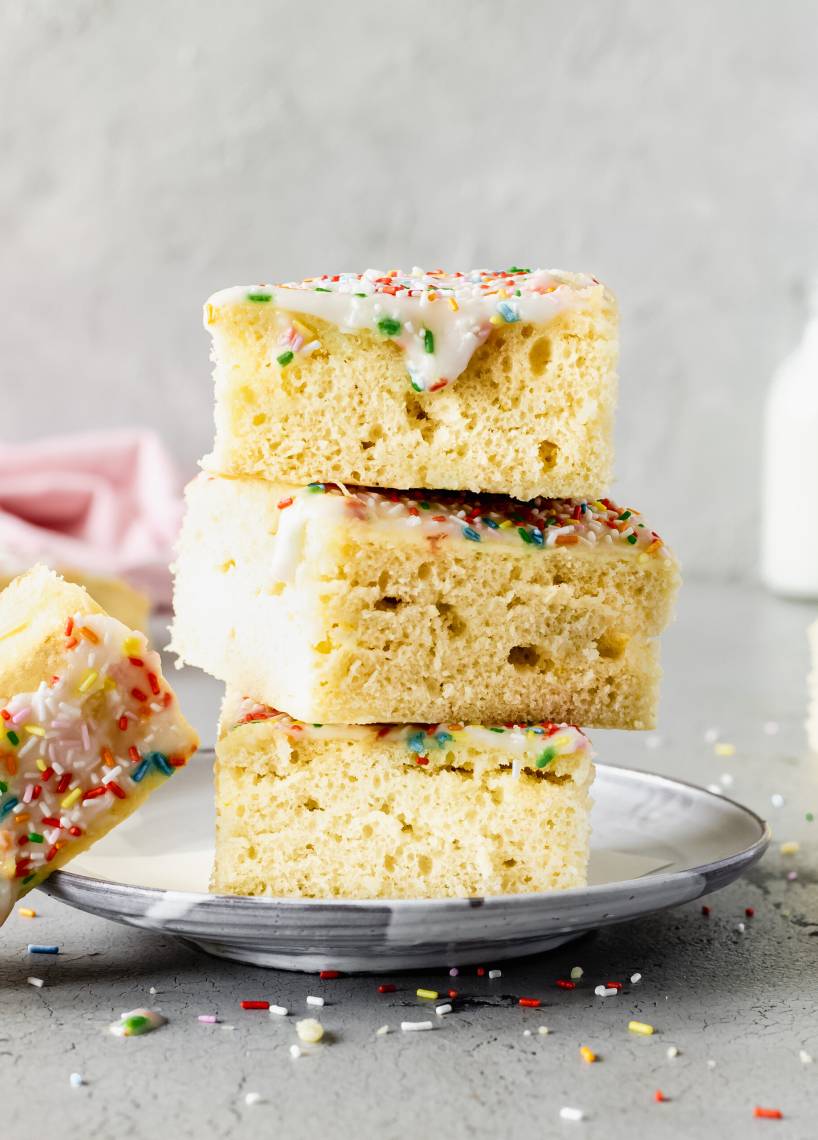 Blechkuchen mit Banane