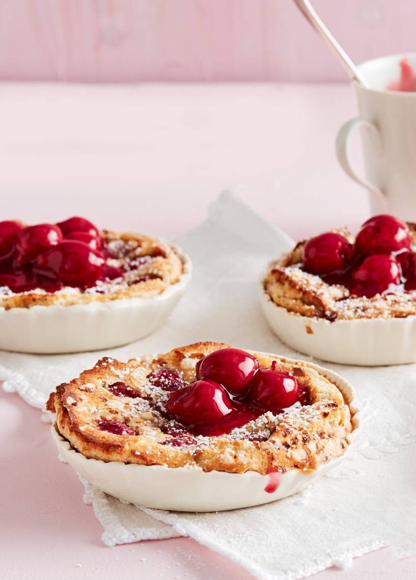 Kleine Kirsch-Clafoutis