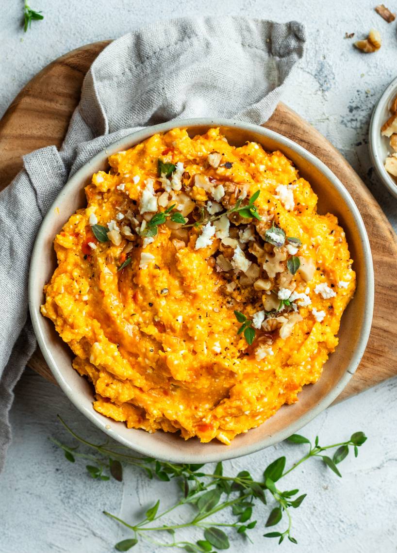 Kürbis-Feta-Dip