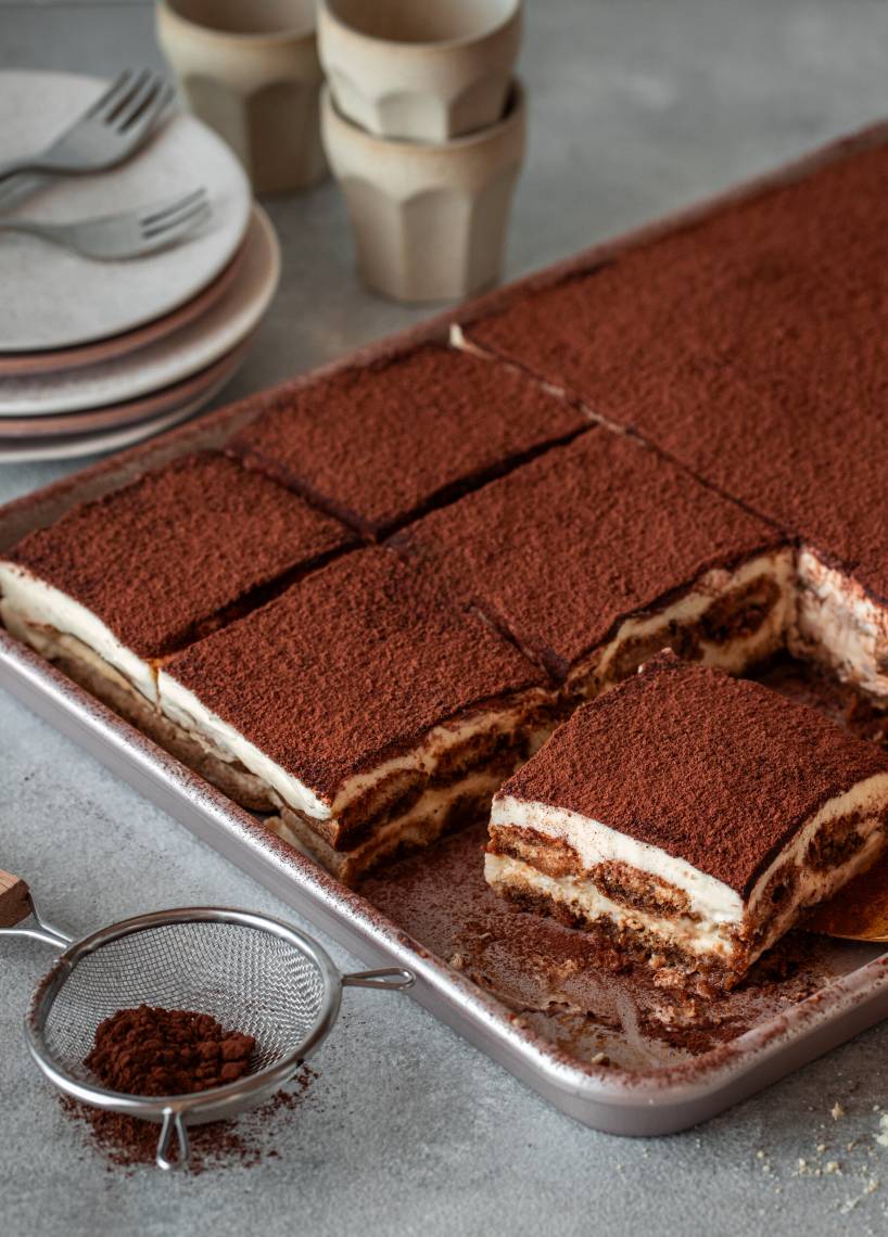 Tiramisu in Partymenge