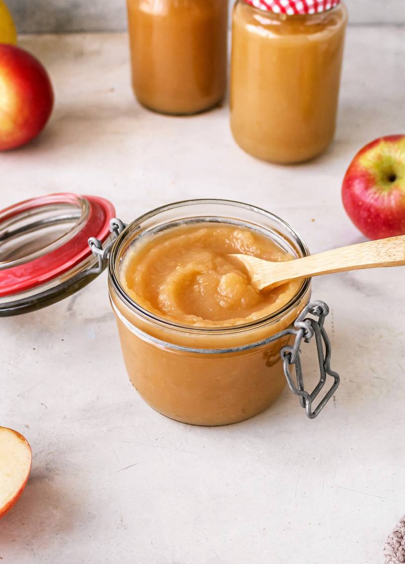 Schnelles Apfelmus ohne Zuckerzusatz