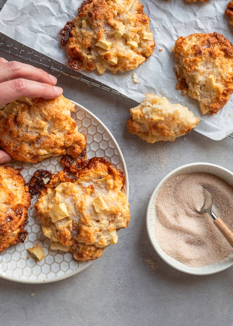 Apfelballen mit Karamell