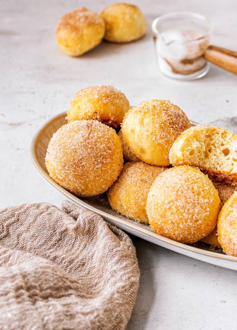 Quarkbällchen vom Blech