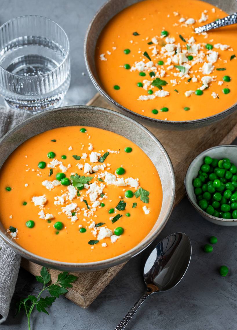 Röstgemüse-Suppe Djuvec Style