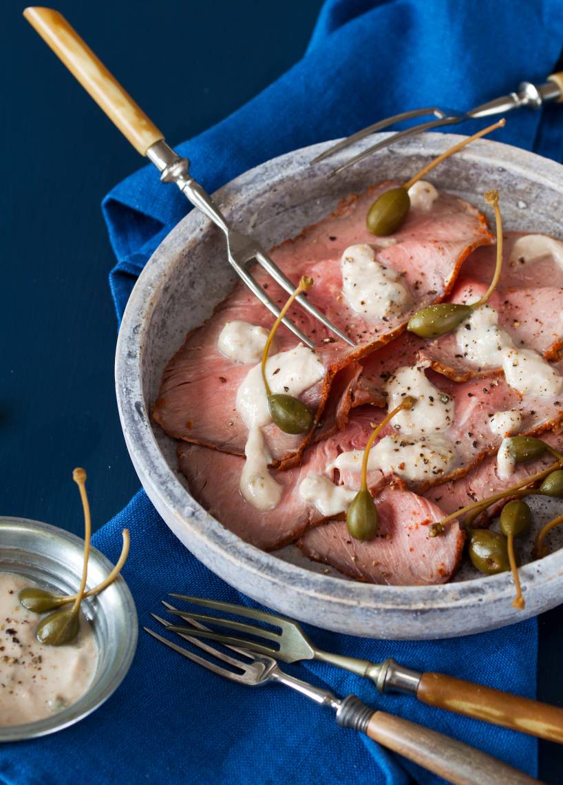Vitello tonnato mit Roastbeef