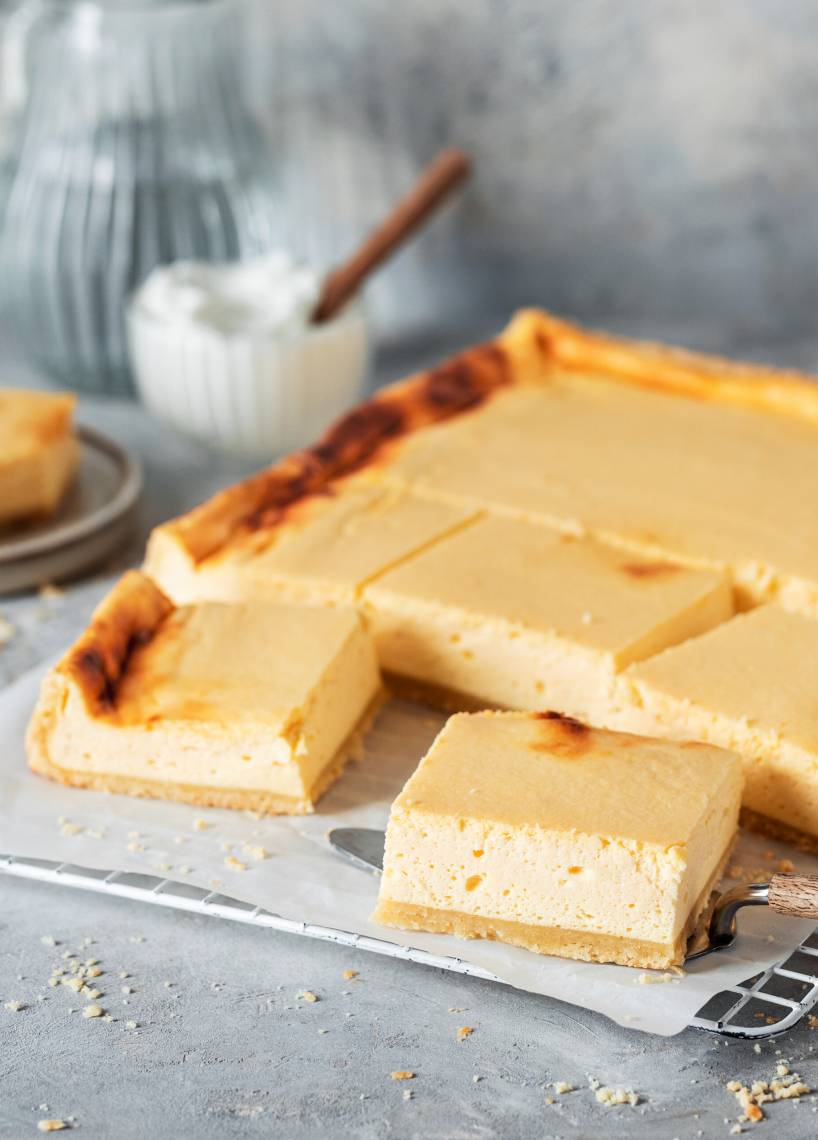 Käsekuchen vom Blech