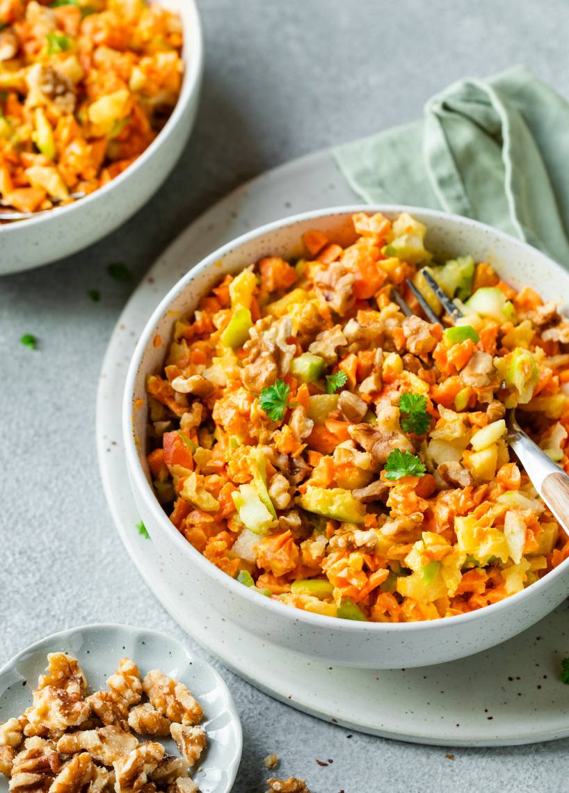 Karotten-Apfel-Salat