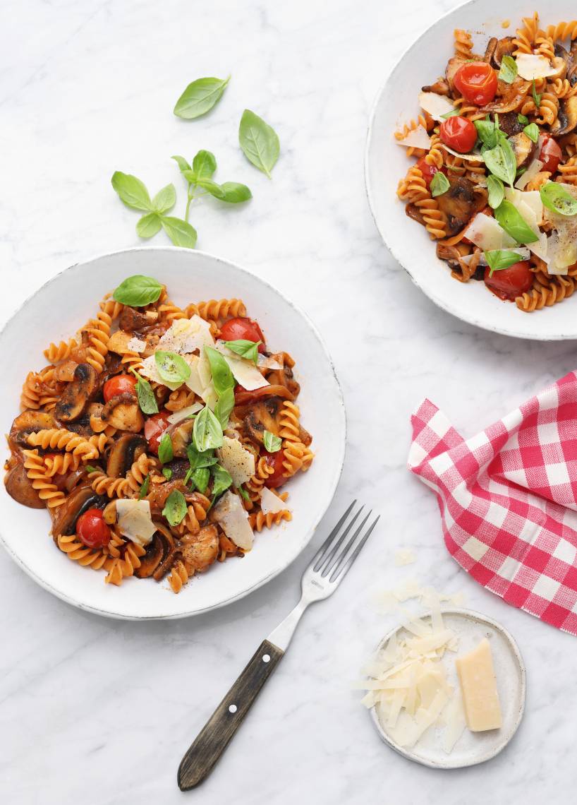 Linsenpasta