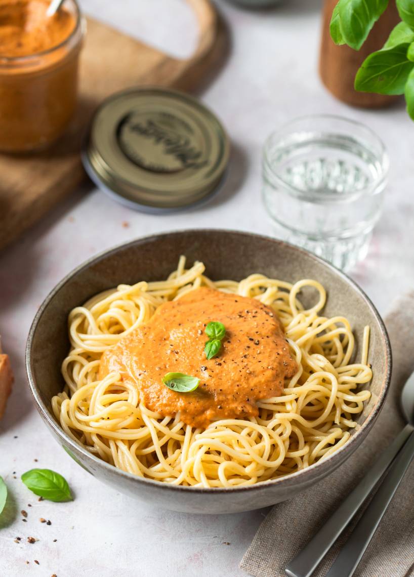 2-in-1 Italian Style Roasted Pastasoße und Dip mit dem Airfryer