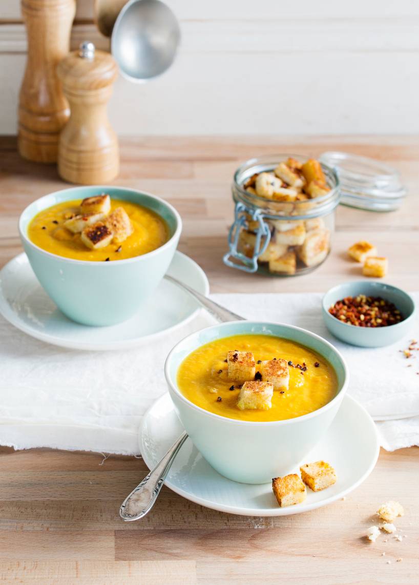 Schnelle Karottensuppe