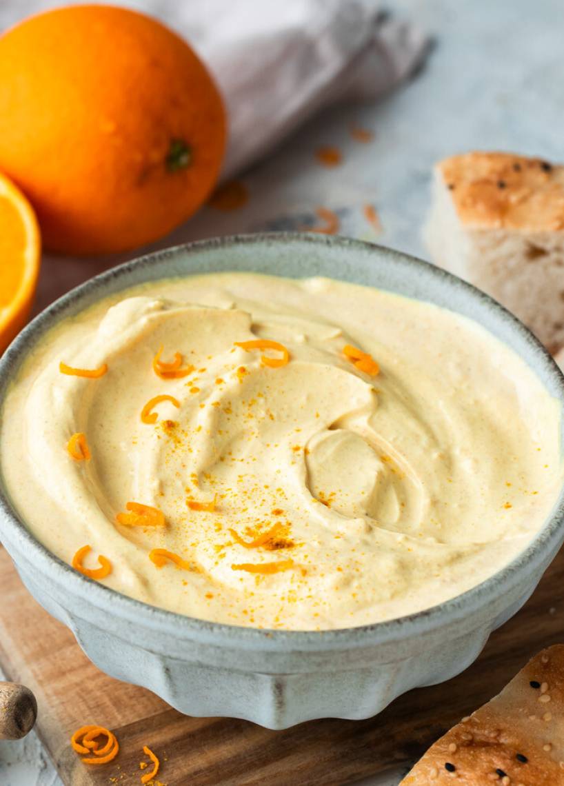 Orangen-Curry-Dip