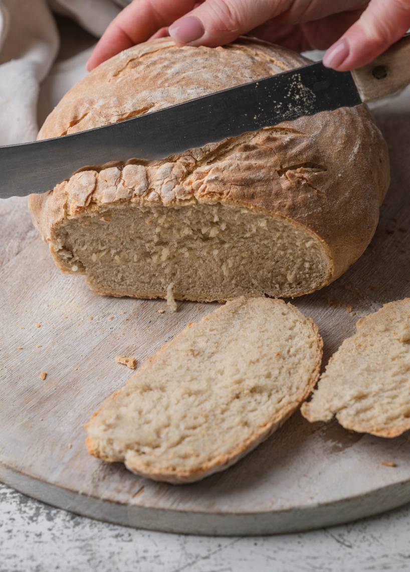 Home-Office-Brot mit Sauerteig