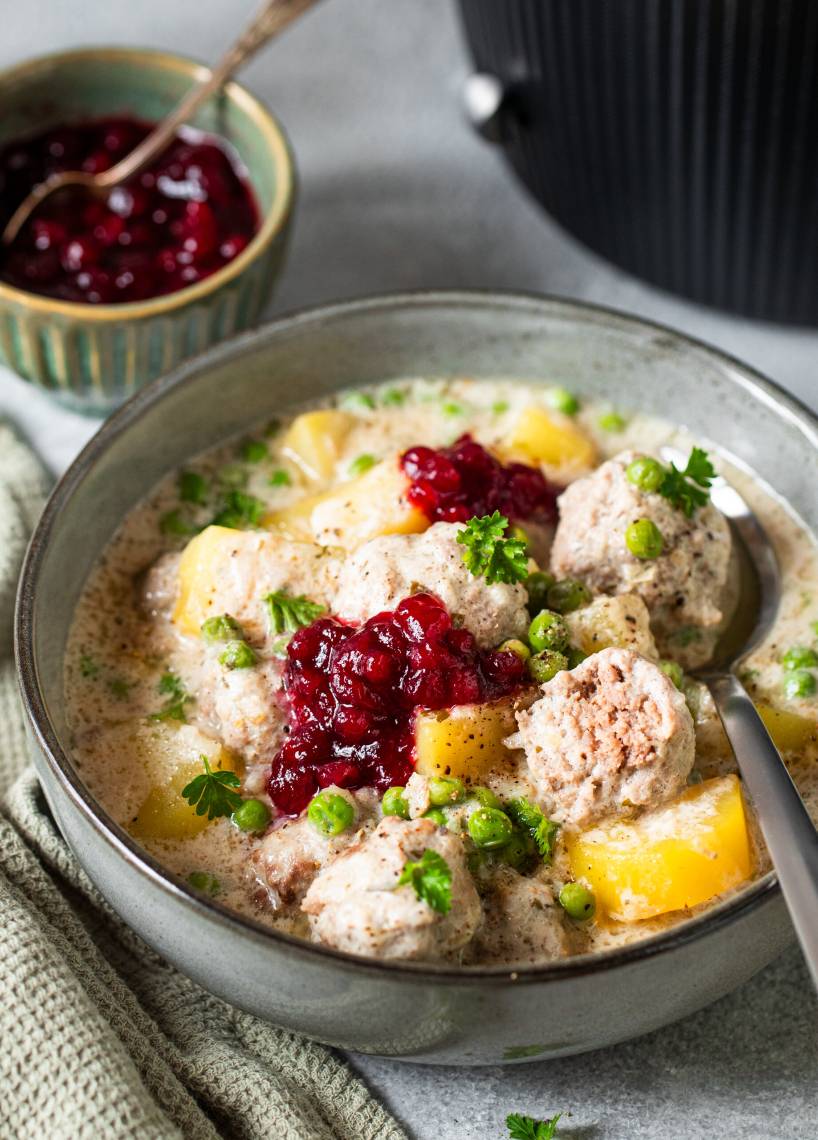 Schwedischer Hacktopf „Köttbullar“ Style