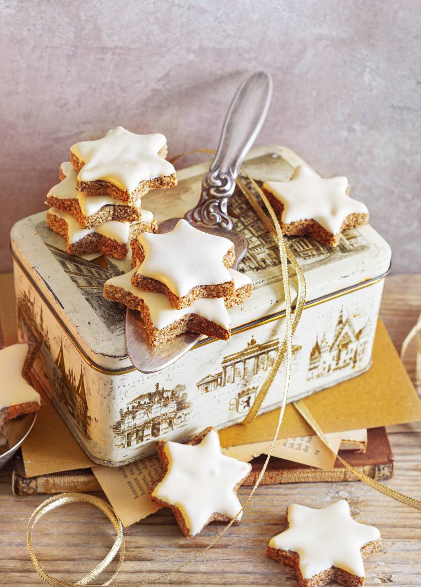 Einfache Zimtsterne aus 6 Zutaten