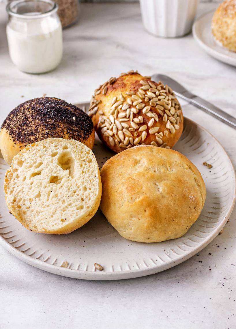 Protein-Sonntagsbrötchen