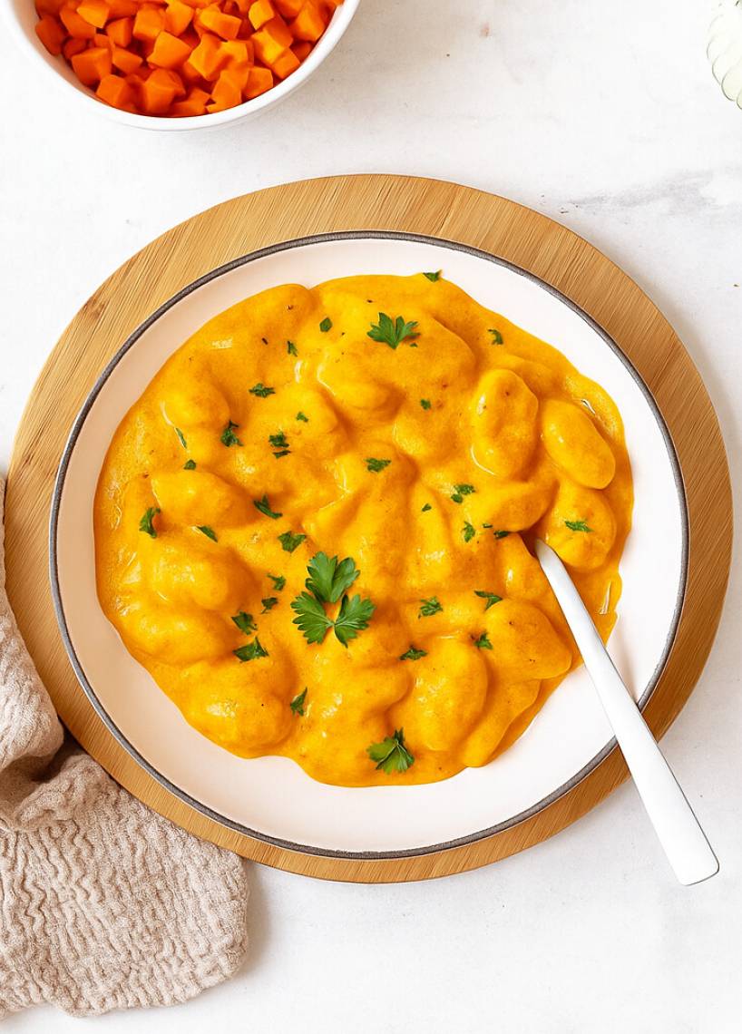 15-Minuten-Gnocchi mit Kürbis