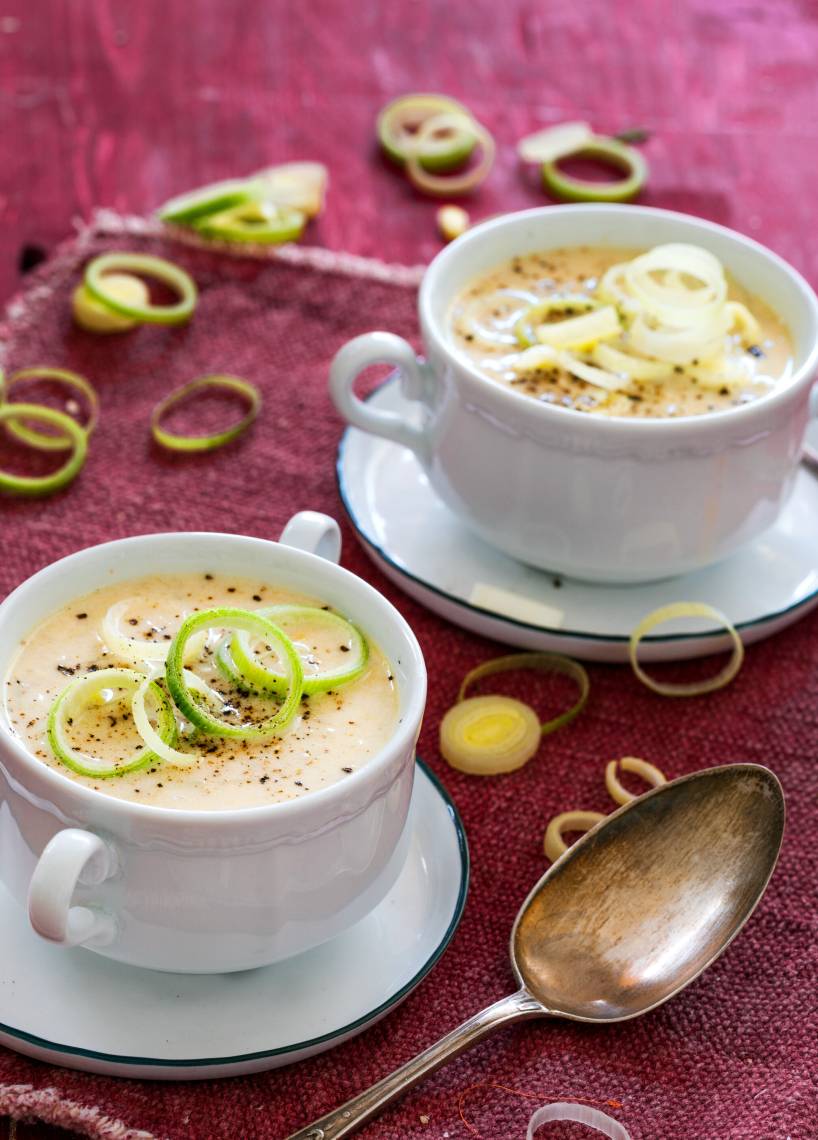 Käse Lauch Suppe