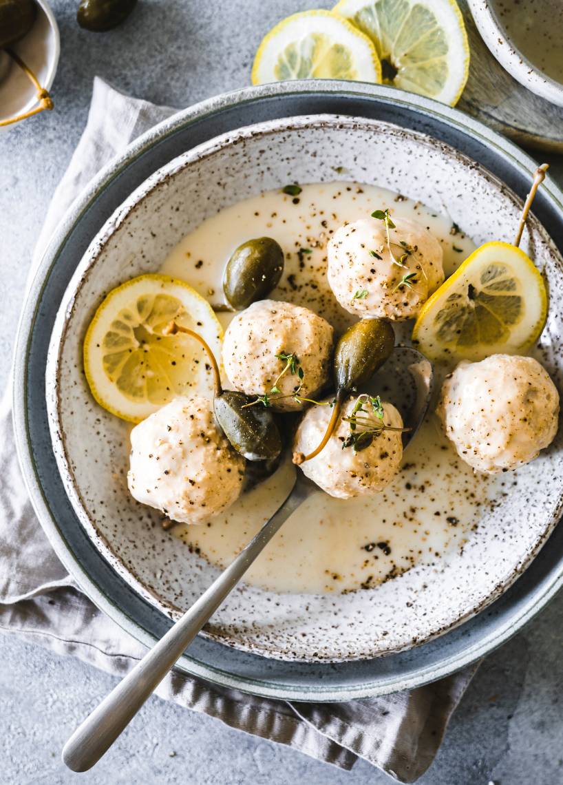 Königsberger Klopse aus dem Dampfgaraufsatz