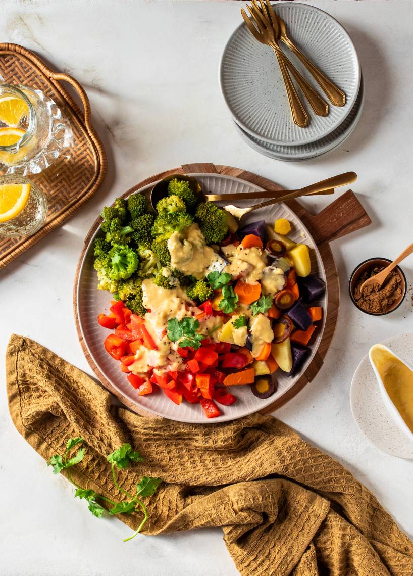 Indisch All in One kochen mit Currysoße